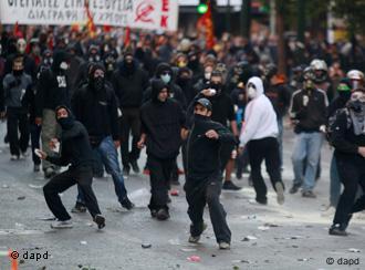 Disturbios en Atenas.