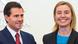 Mexiko Enrique Pena Nieto und Federica Mogherini in Mexiko-Stadt