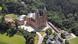 Aerial view of the Basilica of the Fourteen Holy Helpers in Upper Franconia