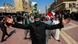 Men carry the coffin of a protester killed on Friday