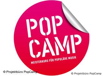 Logo PopCamp des deutschen Musikrats